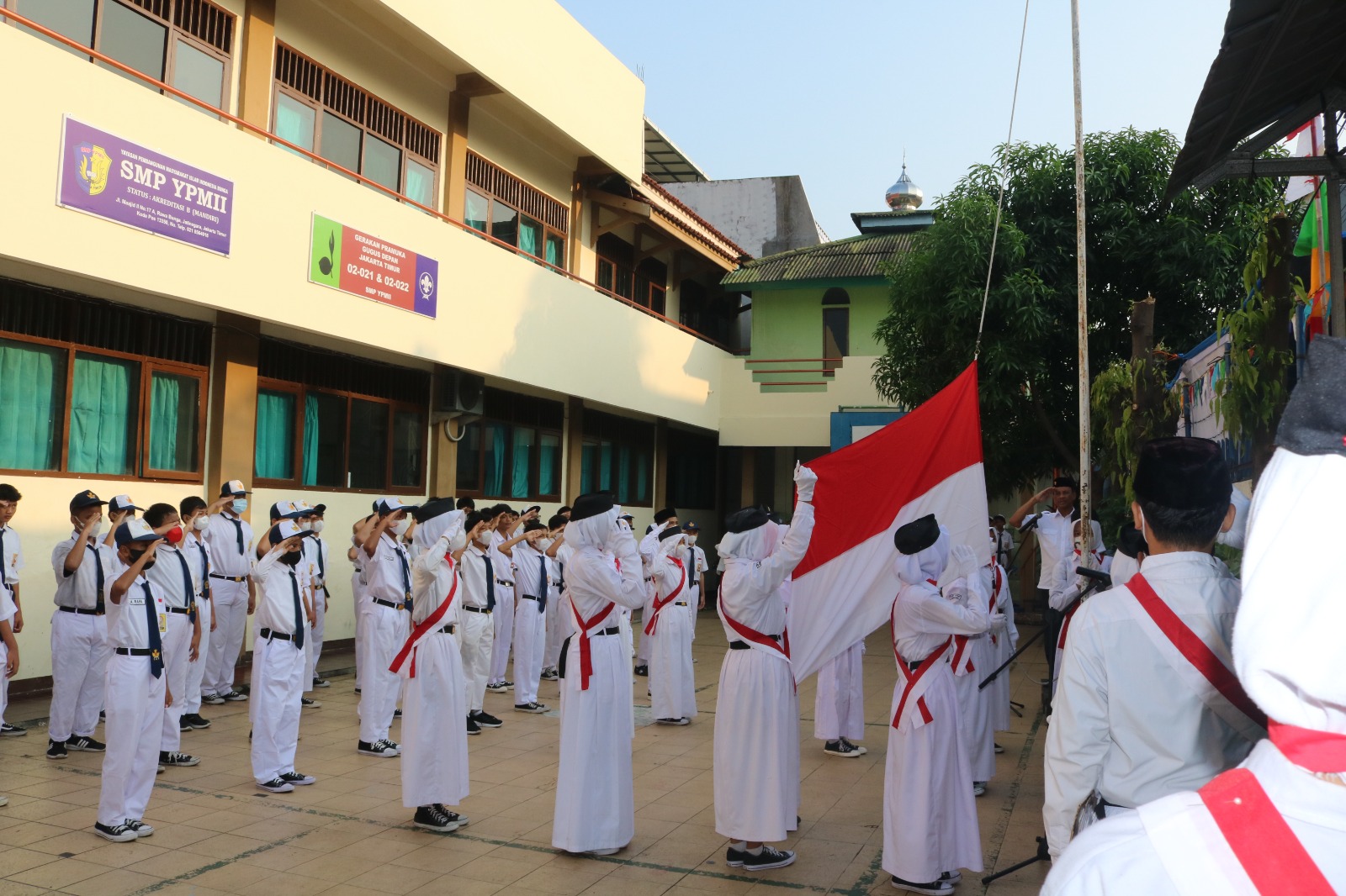 Kegiatan Upacara Bendera